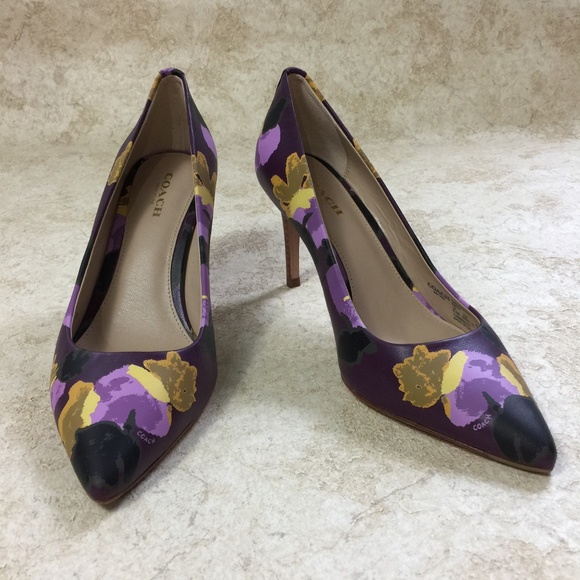 Coach Multicolor Slim heels 6B/6.5B/7B - Picture 1 of 8